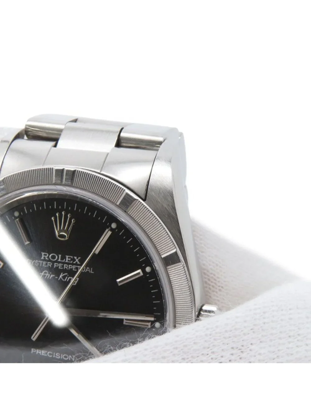 Rolex Air King P No Watch Black Dial